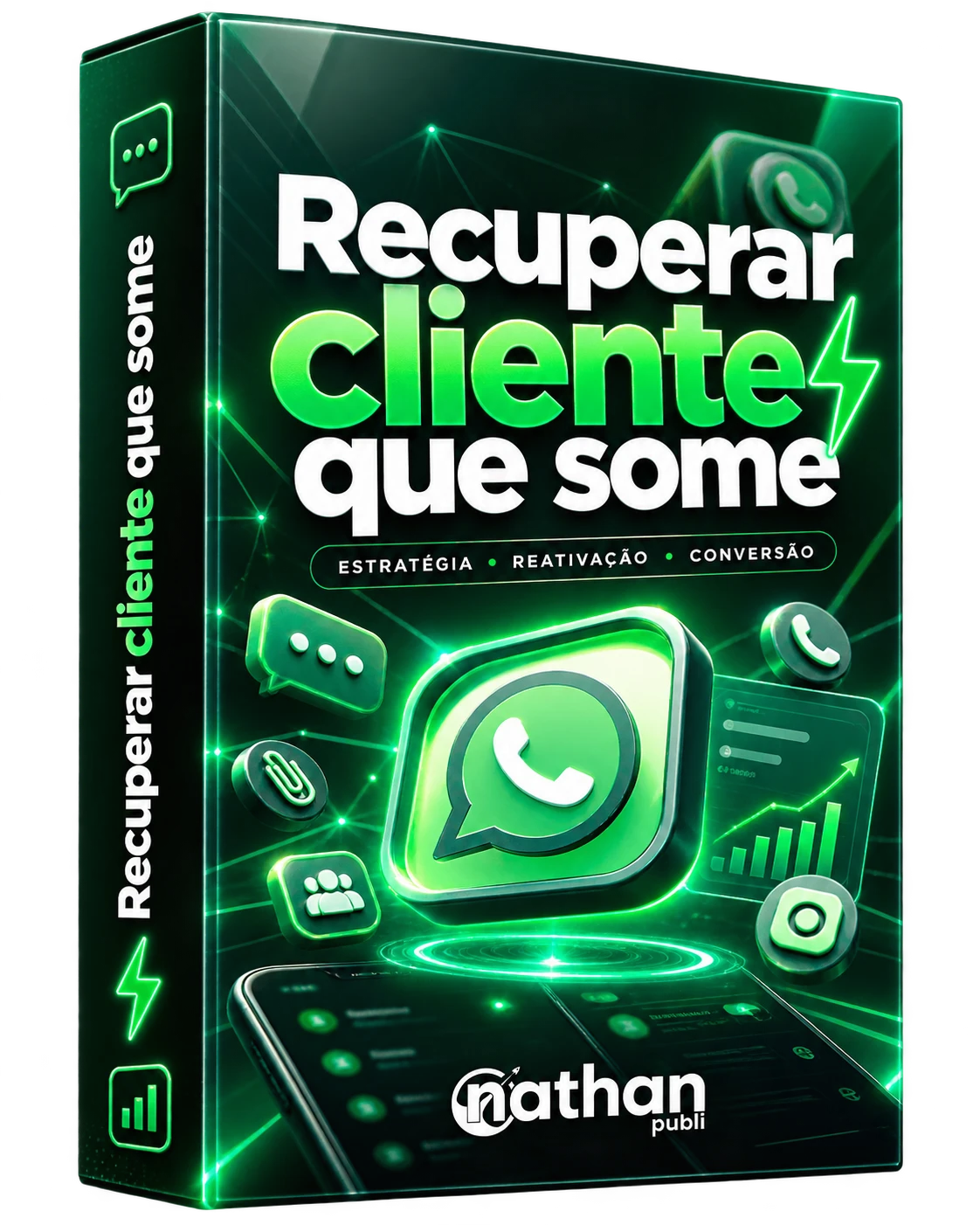 Mockup do bônus 1: Recuperar cliente que some