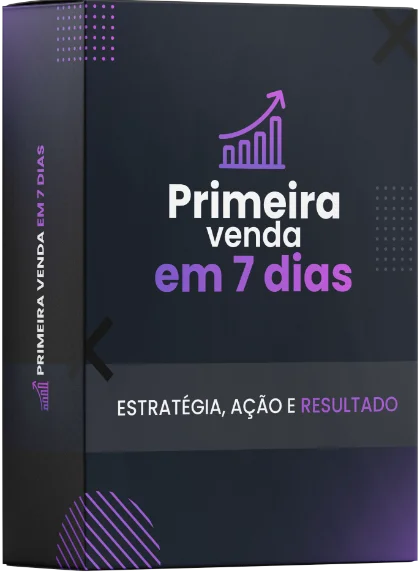 Mockup do bônus Primeira Venda em 7 Dias.